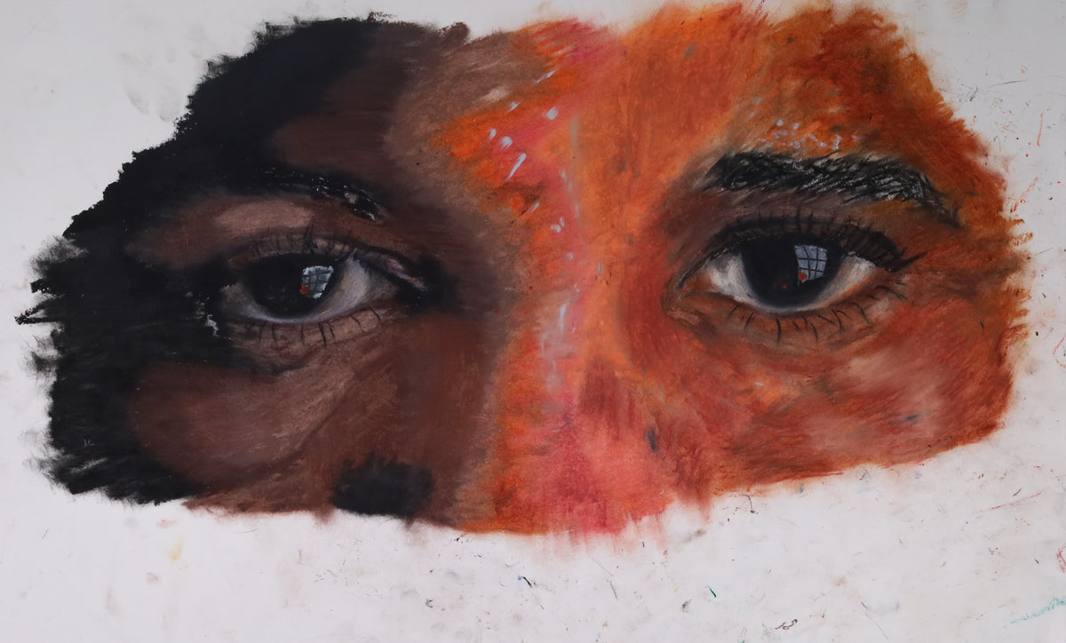 Eye Self Portrait - By Kevine Bampala