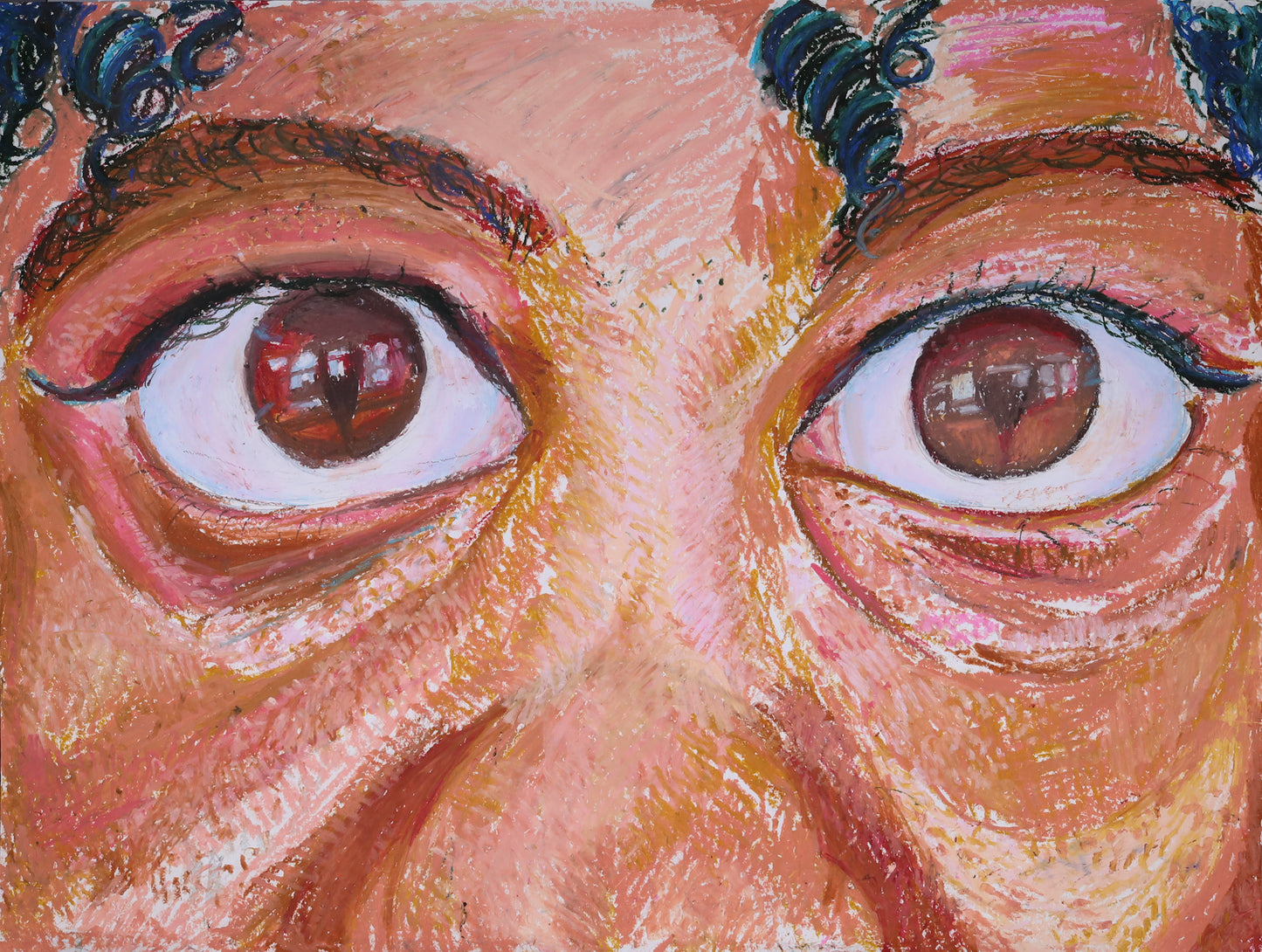 Eye Self-Portrait - By Leah Roache