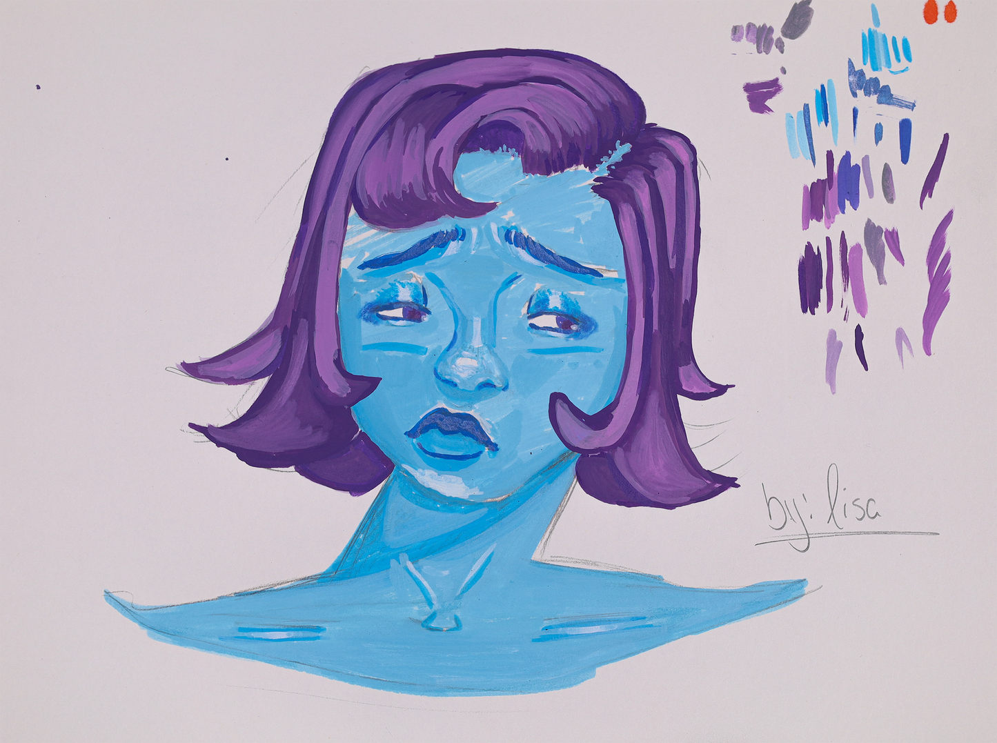 Our Blue Girl